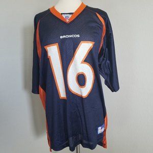 NFL Equipment Jersey Denver Broncos #16 Plummer